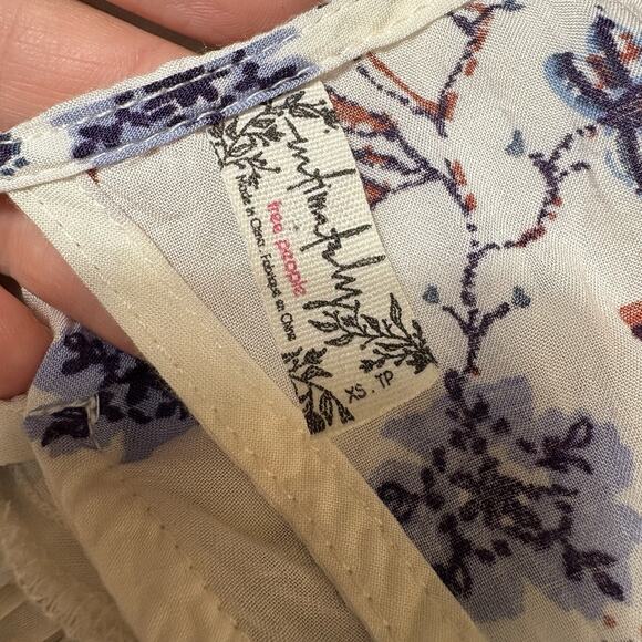 Free People Women’s Boho Festival High Low Oversized Tank Dress Size XS - Picture 8 of 13